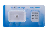 Diamante taglio brillante HRD ct 0.52 H VVS2