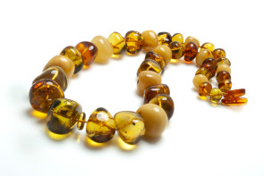 Collana in Ambra Baltica naturale