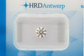 Diamante taglio brillante HRD ct 0.75 E IF/LC