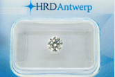 Diamante taglio brillante HRD ct 0.57.G IF/LC