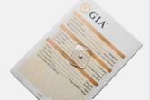 Diamante taglio brillante GIA ct 0.30 F IF