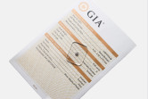 Diamante taglio brillante GIA ct 0.34 G IF