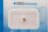 Diamante taglio brillante HRD ct 0.55 H IF/LC 