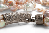 Collana di perle barocche d'acqua dolce